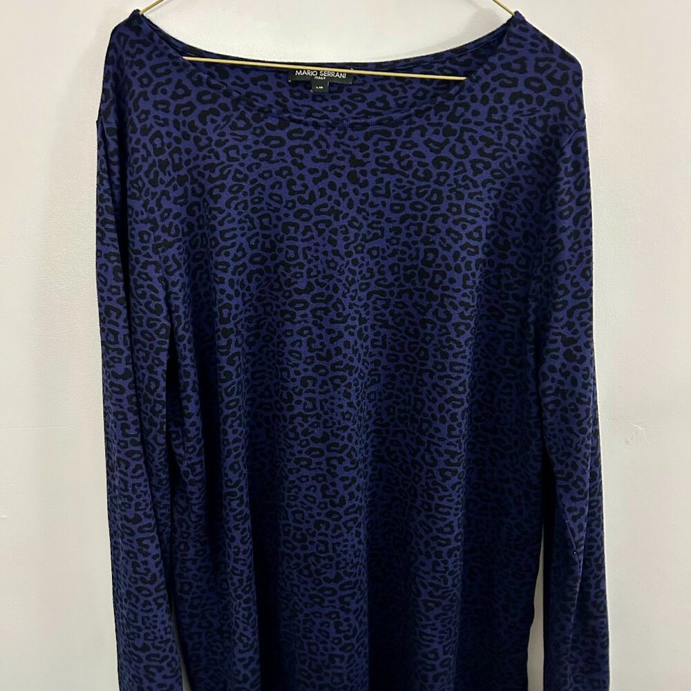 Vintage Mario Serrani Tunic Top size Large